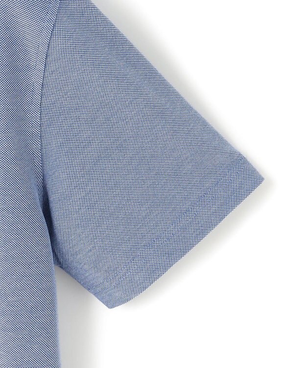 J.PRESS MEN 【WEB・一部店舗限定】バーズアイカノコ ポロシャツ サックスブルー系