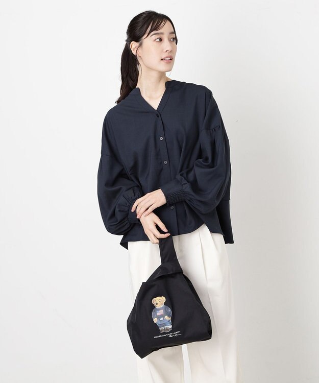 MOONBAT 【WEB限定】POLO RALPH LAUREN（ポロ ラルフ ローレン）ポロベア ベルト付き レインバッグ Sサイス ブラック