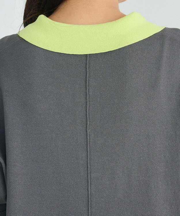 CRAFT STANDARD BOUTIQUE ポロニットプルオーバー Dark Gray