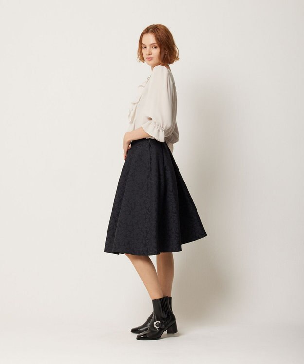 TOCCA 【消臭・洗える】PROMISE RIBBON FRILL ブラウス ベージュ系