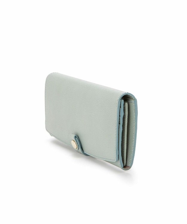 TOPKAPI 【TOPKAPI】角シボ型押し・ 長財布 COLORATO コロラート グリーングレー