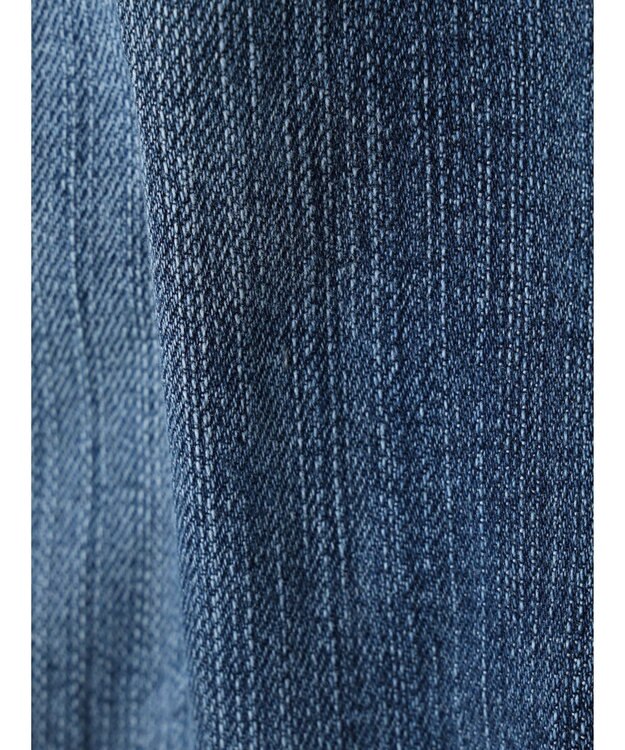 earth music&ecology セルフカットセミフレアデニムパンツ Medium Indigo