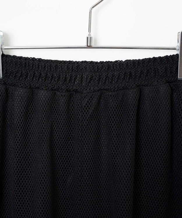 WEGO ラインメッシュスカート ブラック