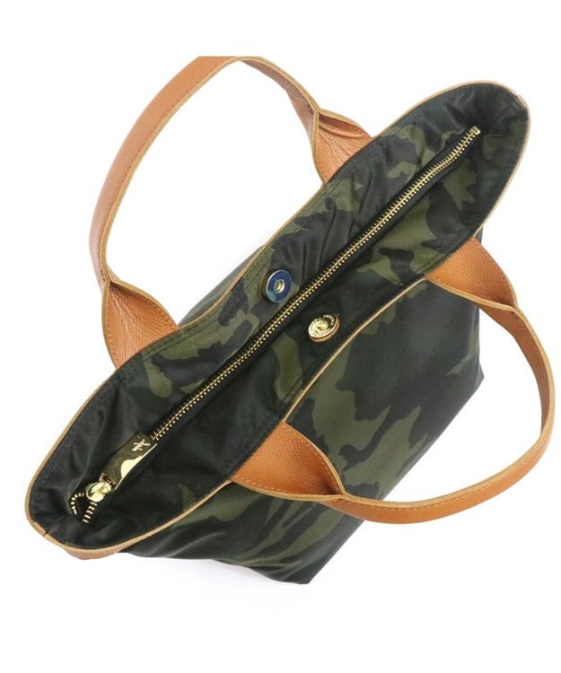 Regalo Felice 【大容量 / ペットボトルも入る】トート小 / REGALO OL(オリーブ×キャメル)