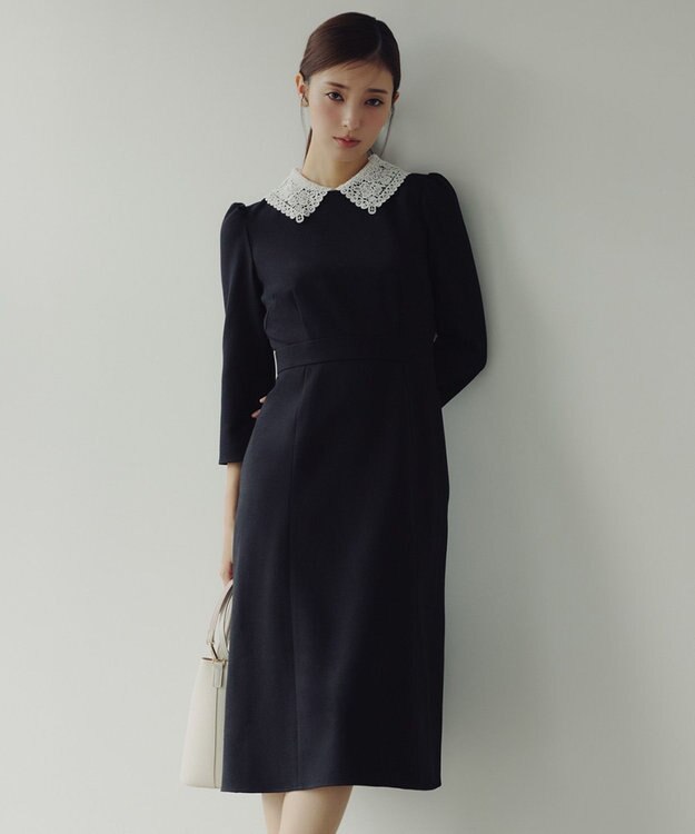 TOCCA 【八木アリサさん着用】【WEB限定カラーあり・消臭】SWEET TEA TIME LACE ドレス ブラック系