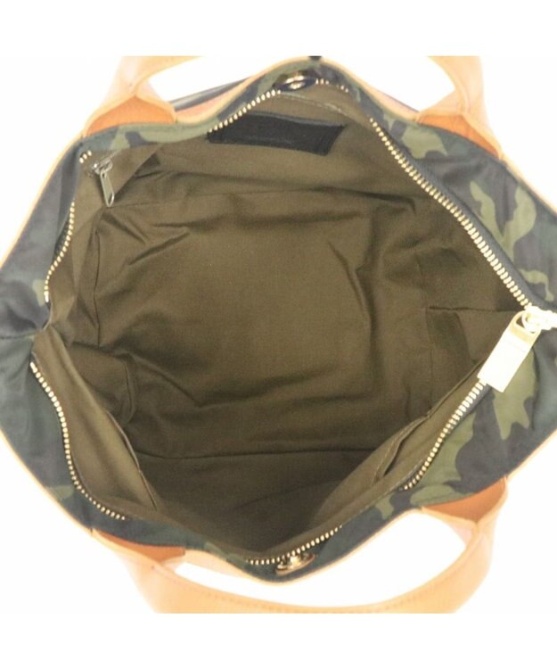 Regalo Felice 【大容量 / ペットボトルも入る】トート小 / REGALO OL(オリーブ×キャメル)