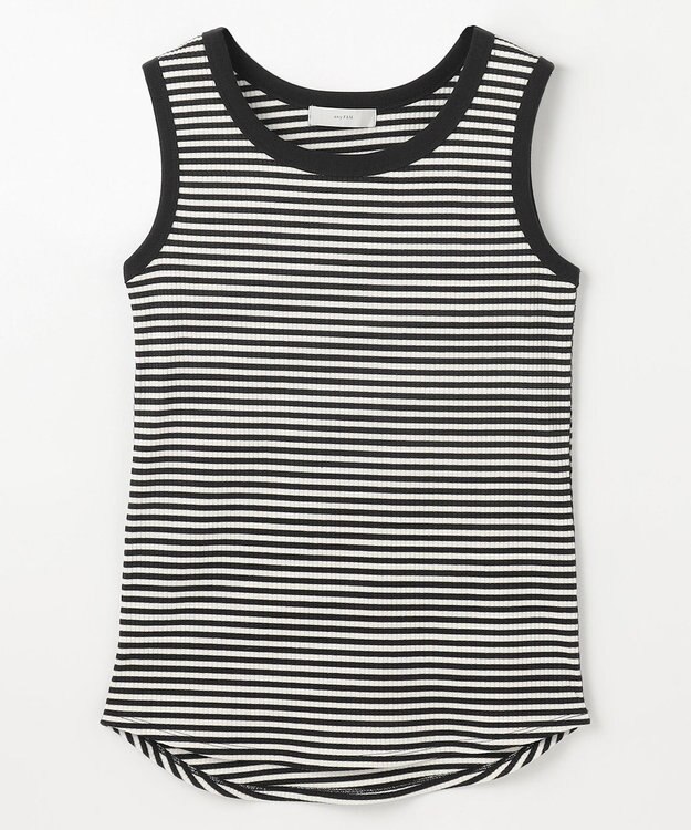 ANY L 【新色追加】ラウンドタンクトップ チャコール