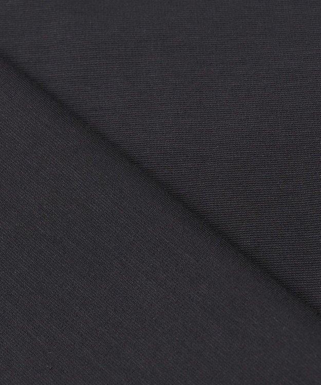 自由区 【接触冷感・洗える・XSサイズあり】ハイツイストポンチノースリーブインナー カットソー ネイビー系