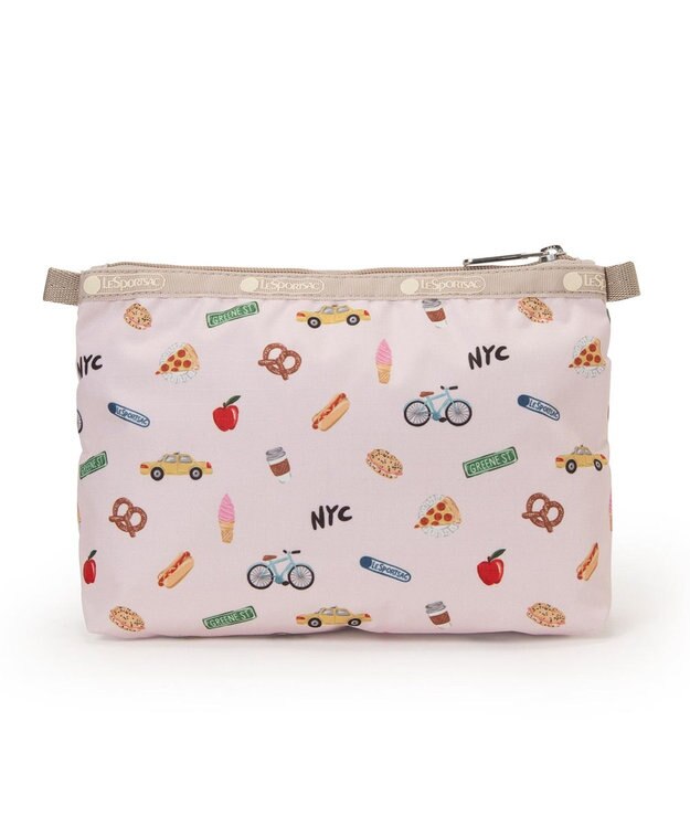LeSportsac COSMETIC CLUTCH/NYCアイコンズピンク NYCアイコンズピンク