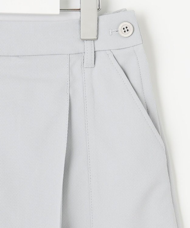 23区GOLF 【WOMEN】スケトラドビーストレッチ 台形 スカート ライトグレー系