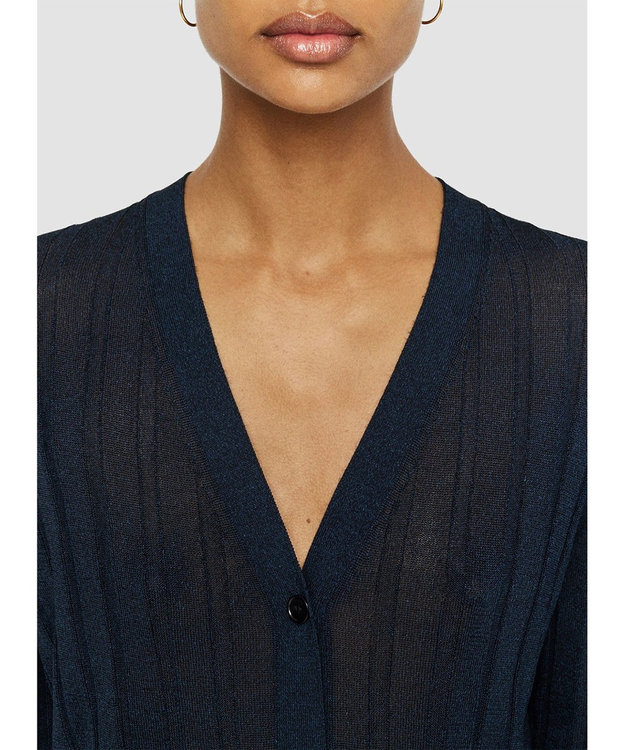 JOSEPH 【洗える】クリスピーレーヨン　カーディガン Ivory