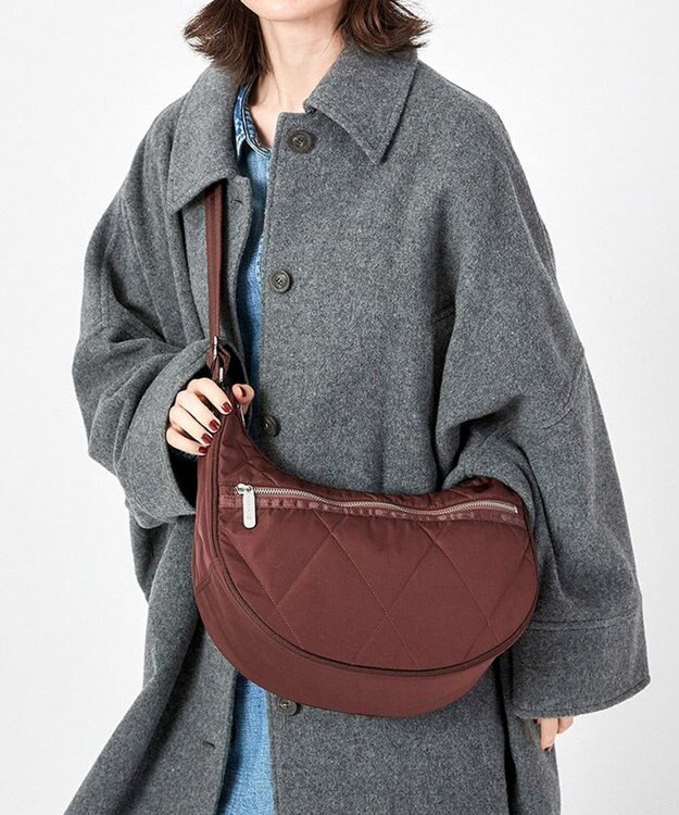 LeSportsac QUILT MD HOBO/チョコレートブラウンキルト チョコレートブラウンキルト