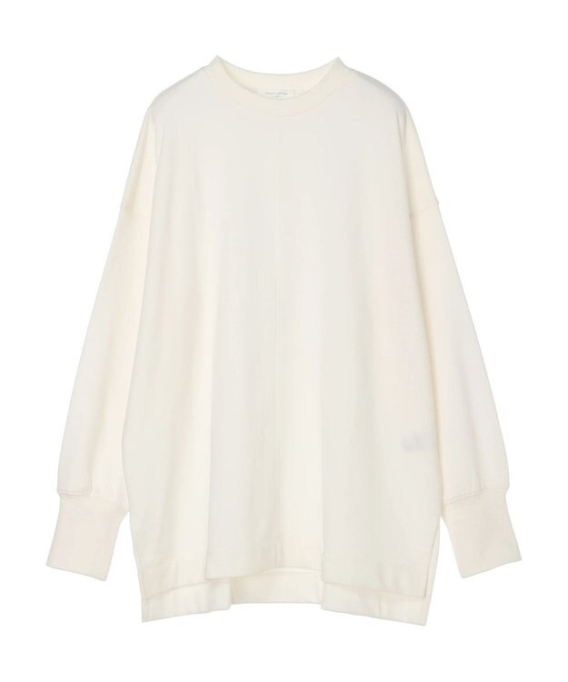 Green Parks ＢＰセンターシームミニ裏毛プルオーバー Off White