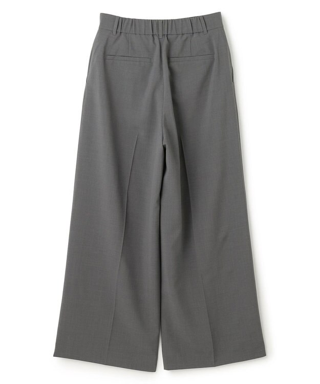 UNFILO L TENNEN TOUCH ワイドストレートパンツ グレー