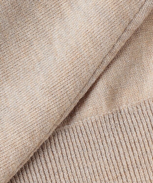 23区 【洗える】オータムシャイニー ニット ブルゾン ベージュ系