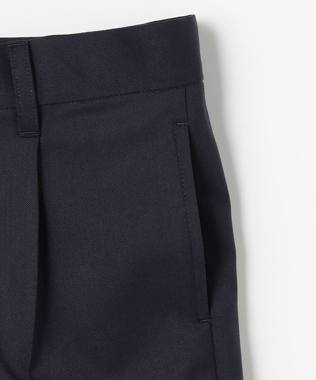 J.PRESS KIDS 【100-130㎝】TWライトギャバ ハーフパンツ ネイビー系