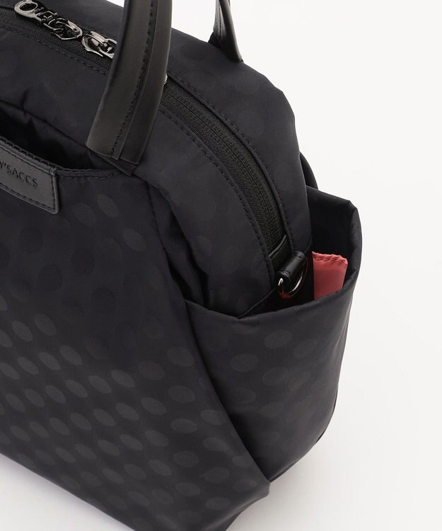 Y'SACCS 【大人のおしゃれ手帖10月号掲載】市川実和子×Y'SACCS　ドットミニボストン ブラック