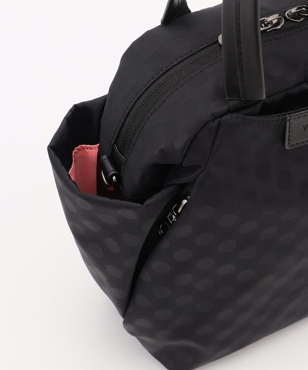 Y'SACCS 【大人のおしゃれ手帖10月号掲載】市川実和子×Y'SACCS　ドットミニボストン ブラック