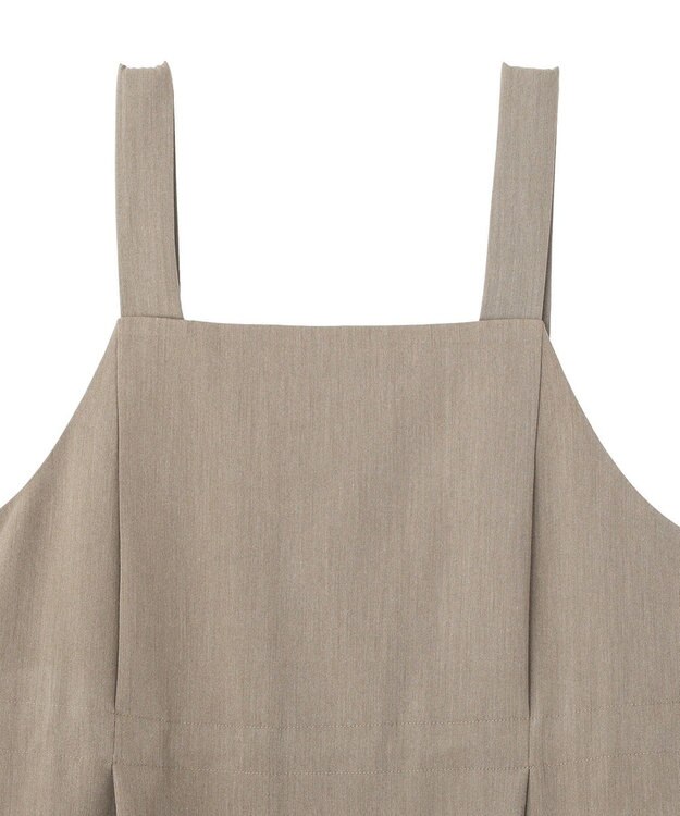 CRAFT STANDARD BOUTIQUE サイドギャザージャンパースカ－ト Gray Beige