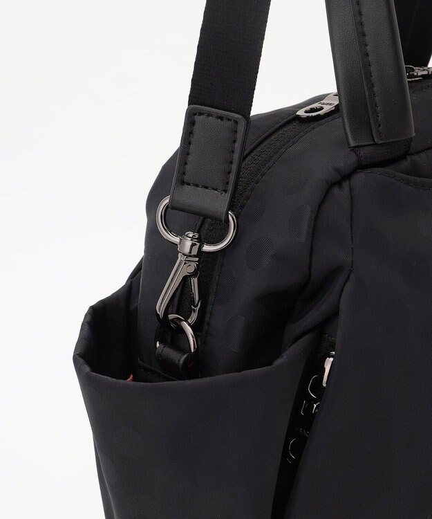 Y'SACCS 【大人のおしゃれ手帖10月号掲載】市川実和子×Y'SACCS　ドットミニボストン ブラック