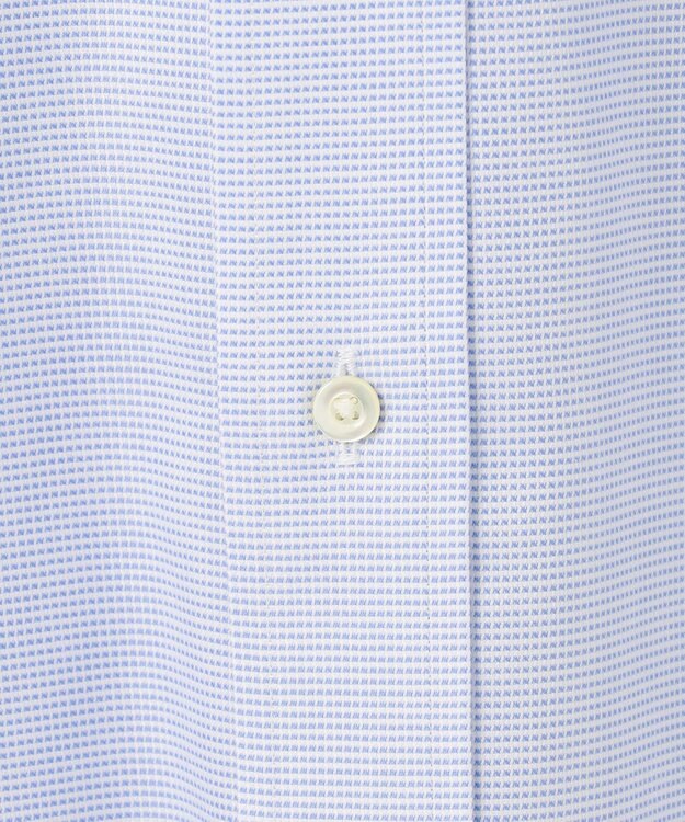 J.PRESS MEN 【PREMIUM PLEATS / 形態安定】ピンヘッド ドレスシャツ / B.D. サックスブルー系