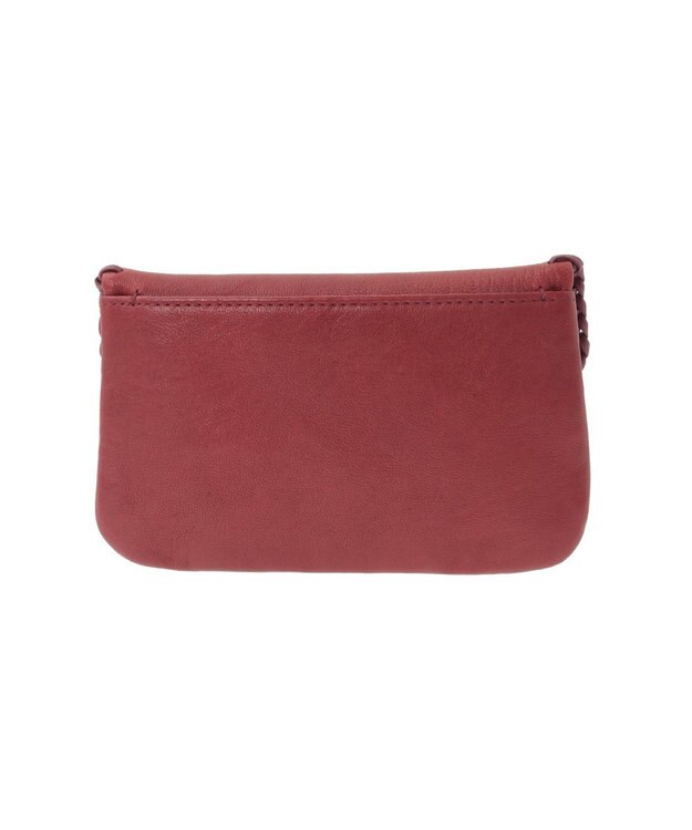 genten ウールシープソフト ポーチ ワイン