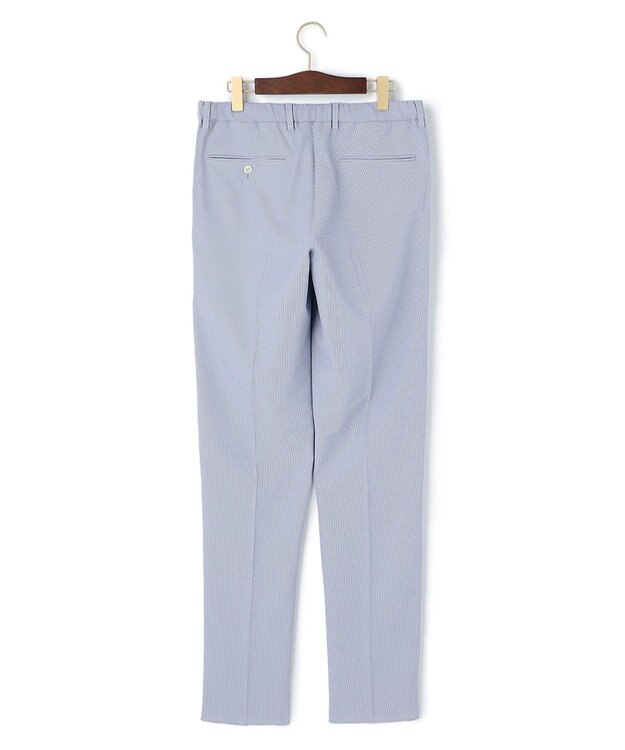 J.PRESS MEN 【WEB限定】サッカーシャドーストライプ イージーパンツ ネイビー系1