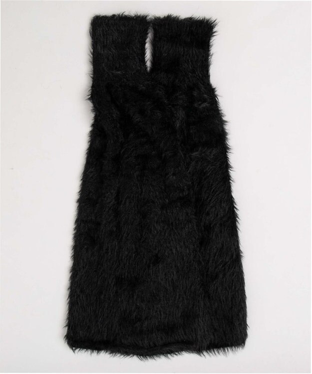 WEGO シャギーレッグカバー ブラック