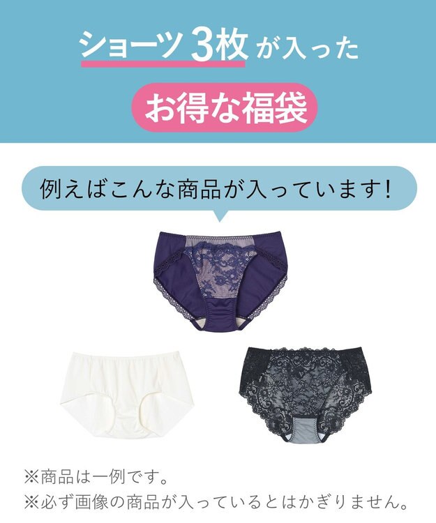 AMPHI 【数量限定　特別価格】 ショーツ ３枚セット W'BASIC ZWH117 アンフィ／ワコール その他