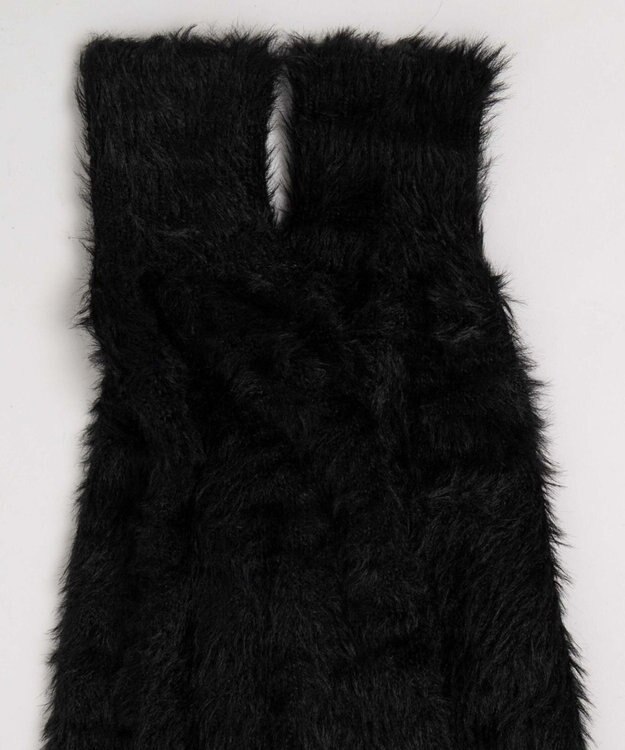 WEGO シャギーレッグカバー ブラック