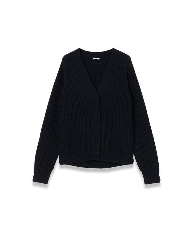 JOSEPH コットンテリー　カーディガン Black
