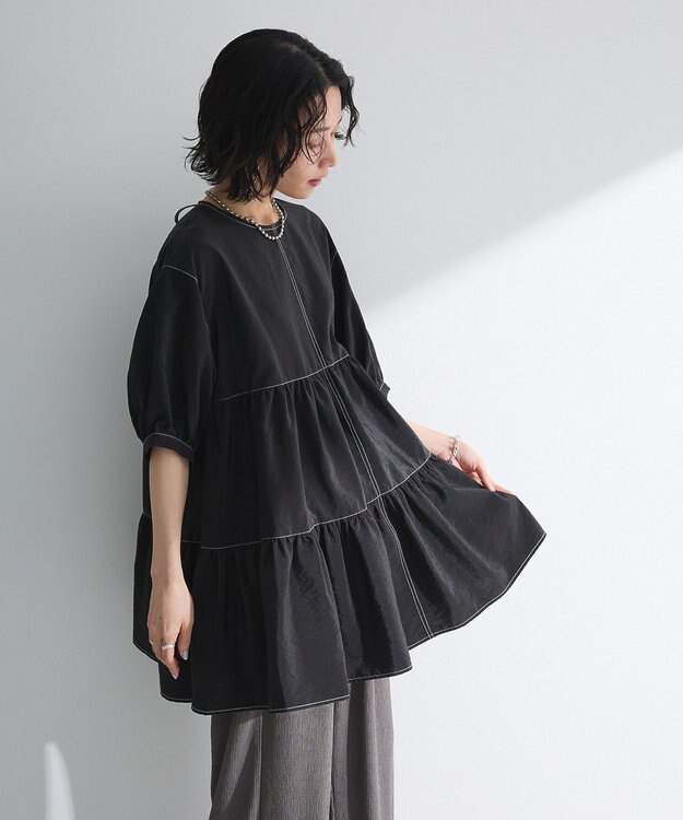 Green Parks ・ＥＬＥＮＣＡＲＥ　ＤＵＥ　ティアードチュニック