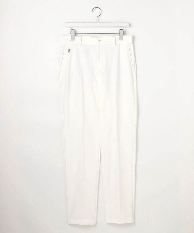 23区GOLF 【MEN】ハイゲージスムースパンツ ストレッチ ホワイト系