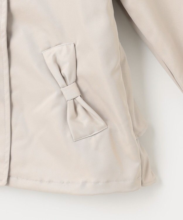 ANY KIDS ガーリーマウンテンパーカー ミルキーベージュ