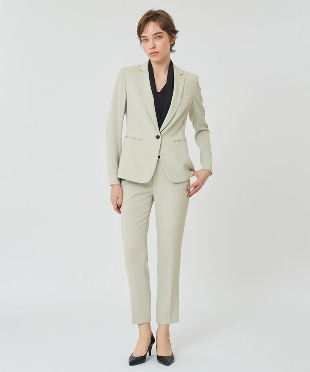 BEIGE， OLIVE / フレンチスリーブブラウス Black