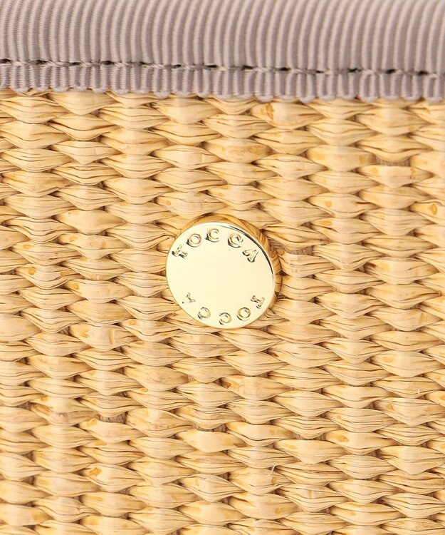 TOCCA TOUCH of LACE BASKET かごバッグ ベージュ系