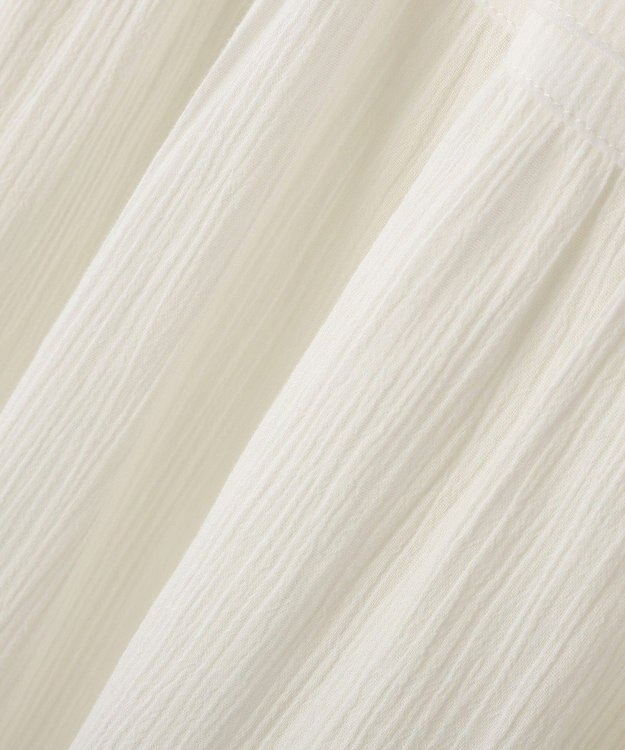 earth music&ecology ティアードギャザースカート Off White