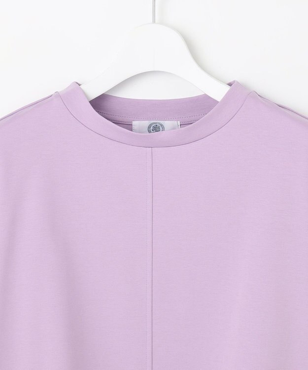 J.PRESS LADIES L TCポンチ モックネック カットソー ラベンダー系