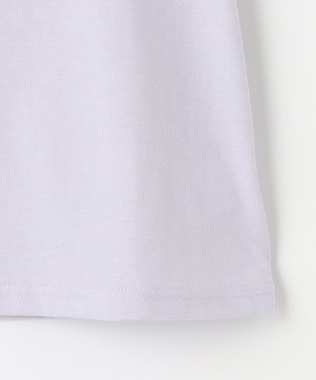 ANY KIDS フラワー スパンコール Tシャツ サックスブルー