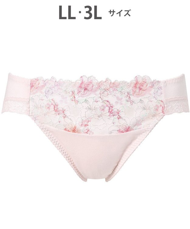 Wing ショーツ KB2060とペア 綿混素材（身生地部） やさしいはきごこち ナチュラルアップブラ はきこみ丈あさめ KF3360 ウイング／ワコール ラズベリー