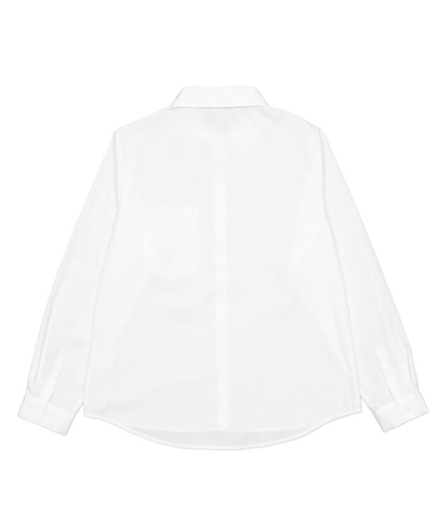 WEGO 【SCHOOLITEM】スクールシャツL／S ホワイト