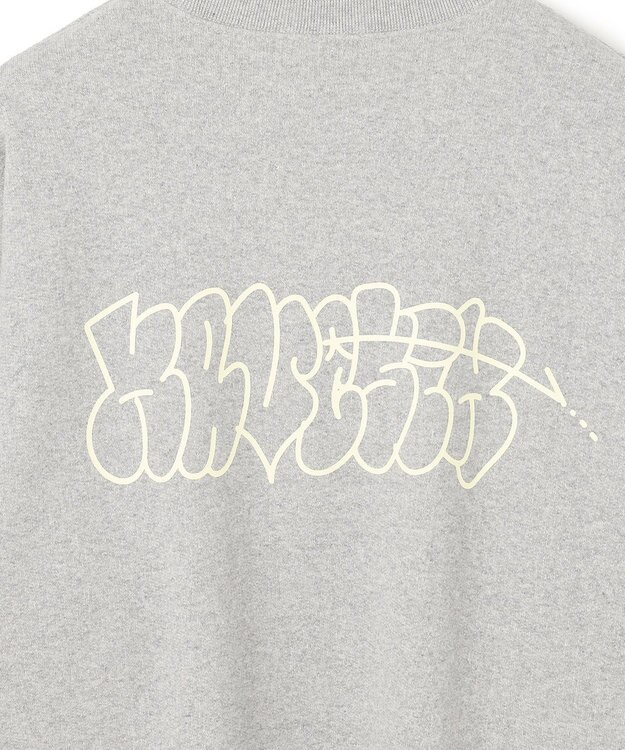 NAVE 【xNAVE】Six Sence Recordコラボ グラフィッククルースウェット ライトグレー系