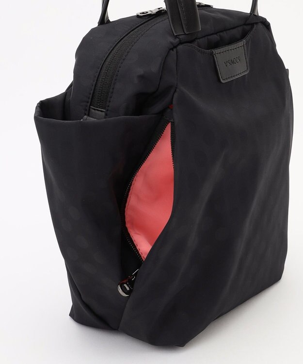 Y'SACCS 【大人のおしゃれ手帖10月号掲載】市川実和子×Y'SACCS　ドットミニボストン ブラック