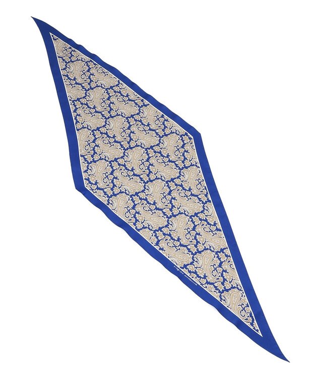 23区 【BAILA11月号掲載】Ratti ヴィンテージペイズリープリント スカーフ ブループリント