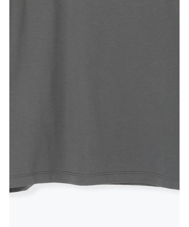 Te chichi 【泉 里香さん着用・Oggi.jp10/23掲載】シルケットロングスリーブTシャツ チャコールグレー