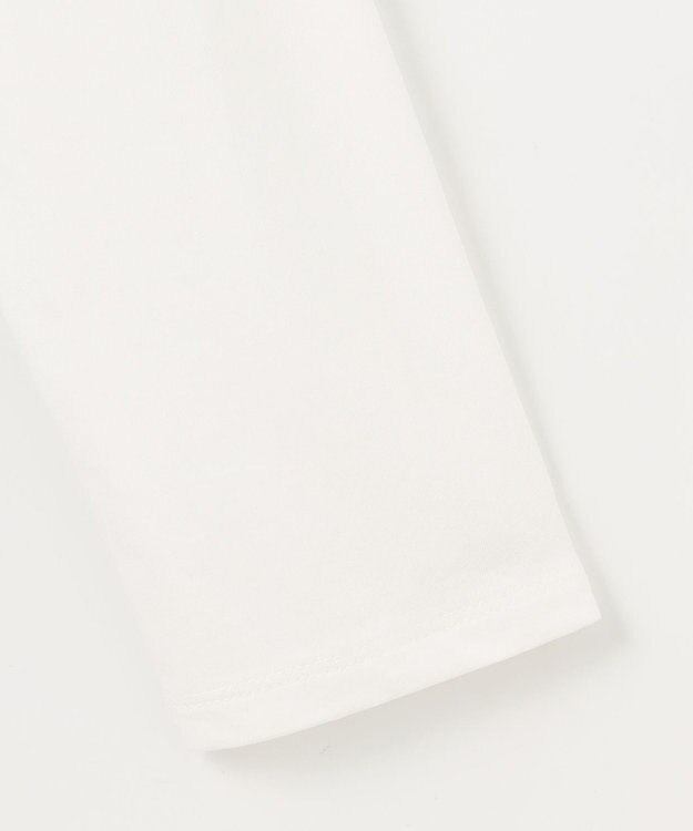 ANY SIS 【洗える】シャツコンビレイヤード カットソー ネイビーストライプ