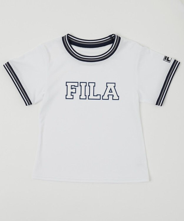 OP／FILA 【FILA】Tシャツ付きセパレート水着3点セット ホワイト