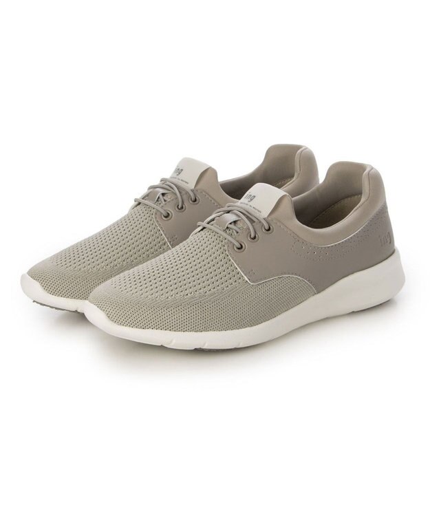 ing <ing>メッシュスニーカー グレー