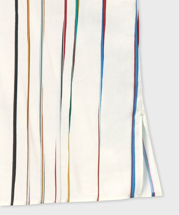 Paul Smith Signature Pinstripe 半袖シャツ アイボリー