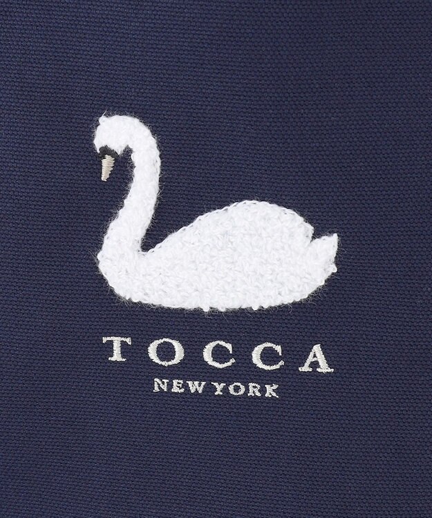 TOCCA PUFFY ICON SUBBAG サブバッグ【星風まどかさん着用】 ネイビー×スワン